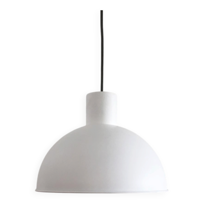 Suspension Métal Bunker Maxi Danoise par Johannes Hammerborg pour Fog & Mørup, années 1970