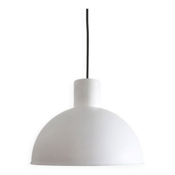 Suspension Métal Bunker Maxi Danoise par Johannes Hammerborg pour Fog & Mørup, années 1970