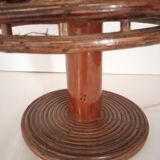 Vintage rattan lamp