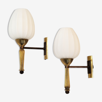 Pair of vintage wall lamps 1960