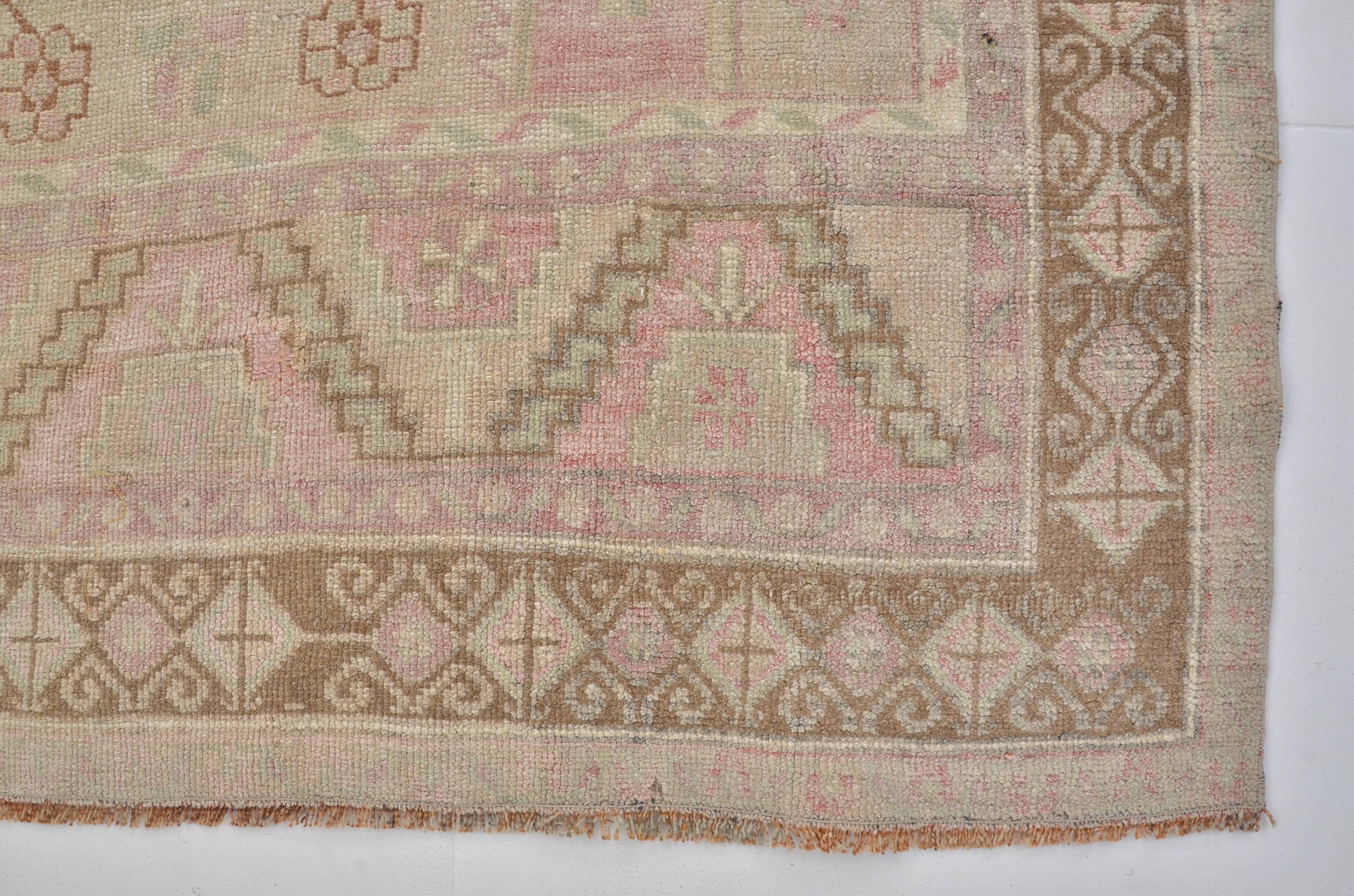 Oversize Anatolian Vintage Wool Carpet sku 1291