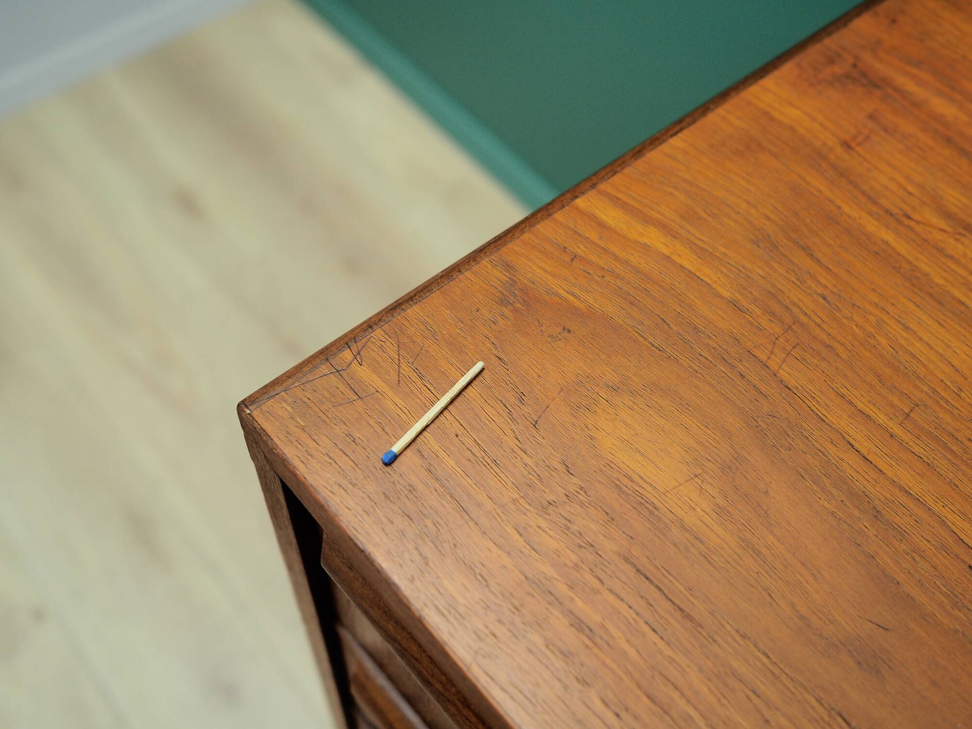 Teak chest of drawers, Danish design, 1970s, designer: Ahlström Osakeyhitö