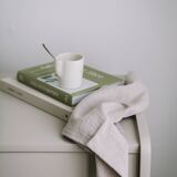 Natural washed linen towel
