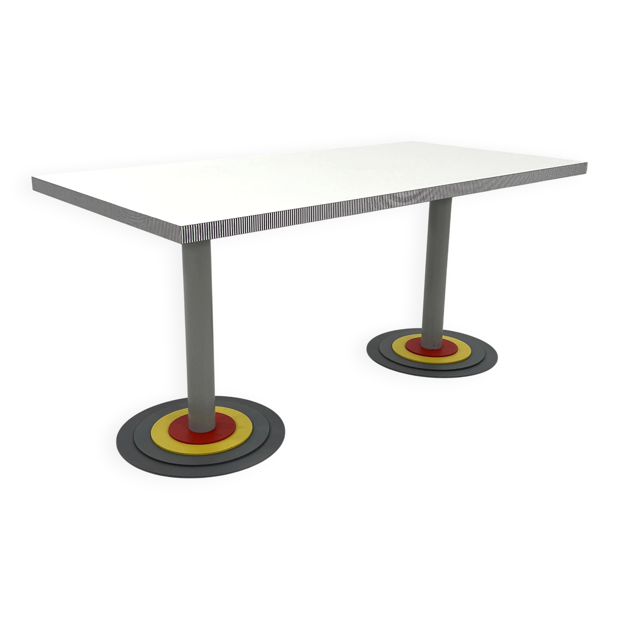 Dining table "Kroma" by Antonia Astori for Driade, 1980