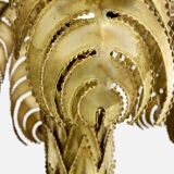 Lampe palmier laiton Christian Techoueyres pour Maison Jansen 1970s