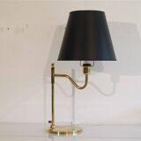 Lampe scandinave en laiton 1970