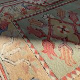 Vintage rug inspired by Art Deco.