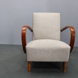 Art Deco armchair by Jindřich Halabala, Czechoslovakia, 1940s