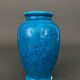 Cracked ceramic vase by Lachenal 1930 ovoid shape