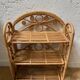 Rattan shelf