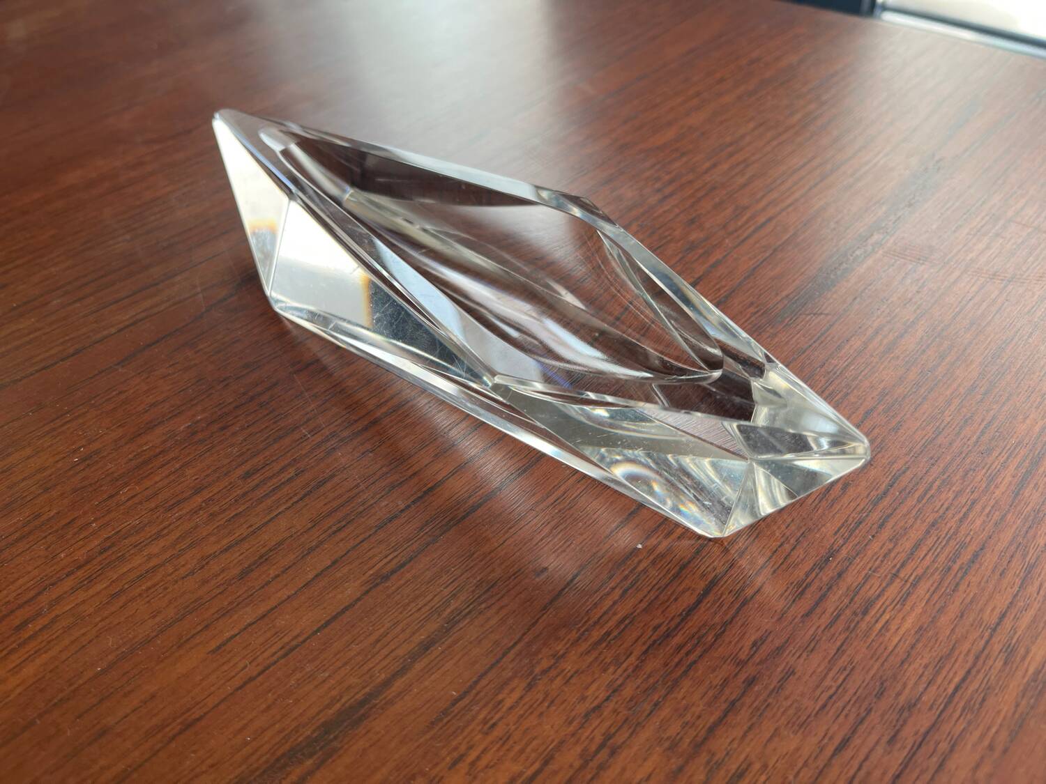 Crystal ashtray
