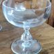 Set of 8 large crystal champagne glasses