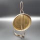 Oil lamp with mirror reflector