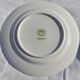 7 assiettes plates en vitro porcelaine Villeroy & Boch modèle phoenix blau diam 24 cm
