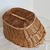 Large vintage basket with handles