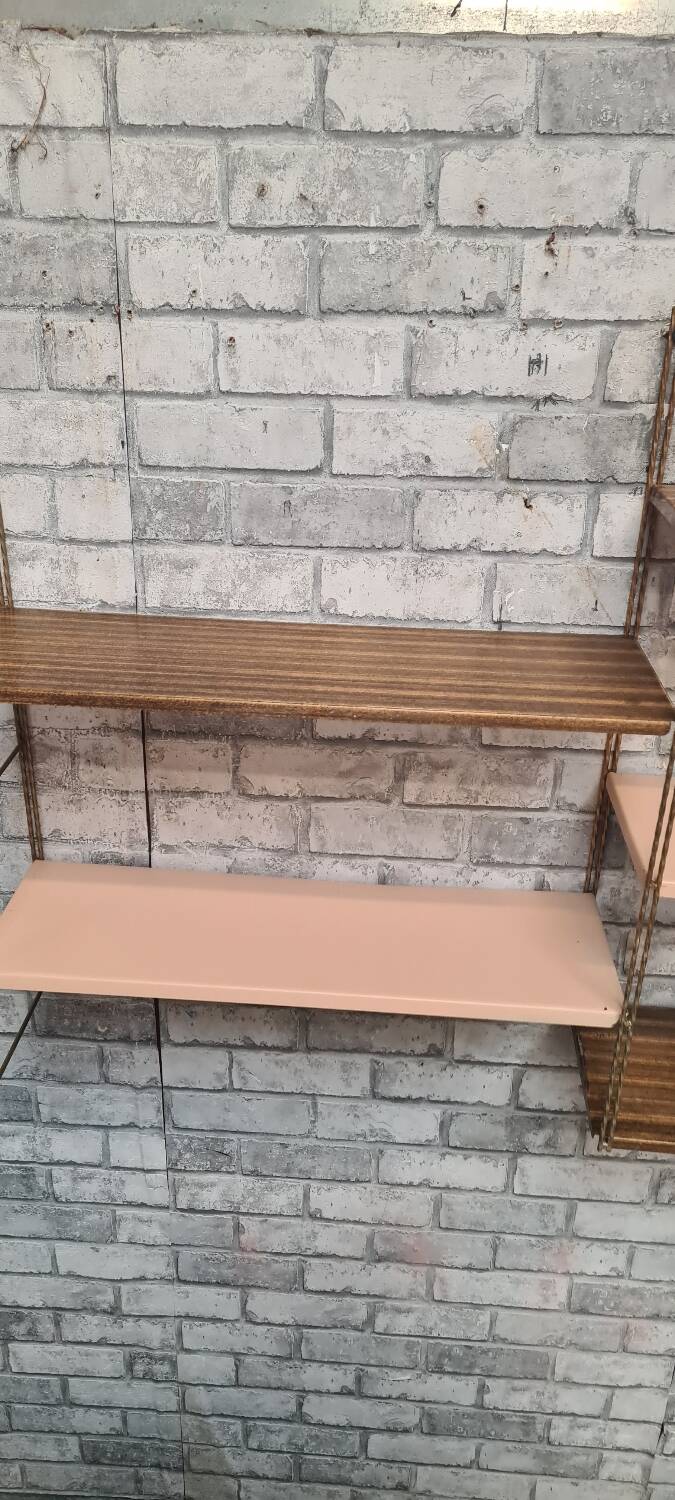 Vintage metal shelf. 85x58x17