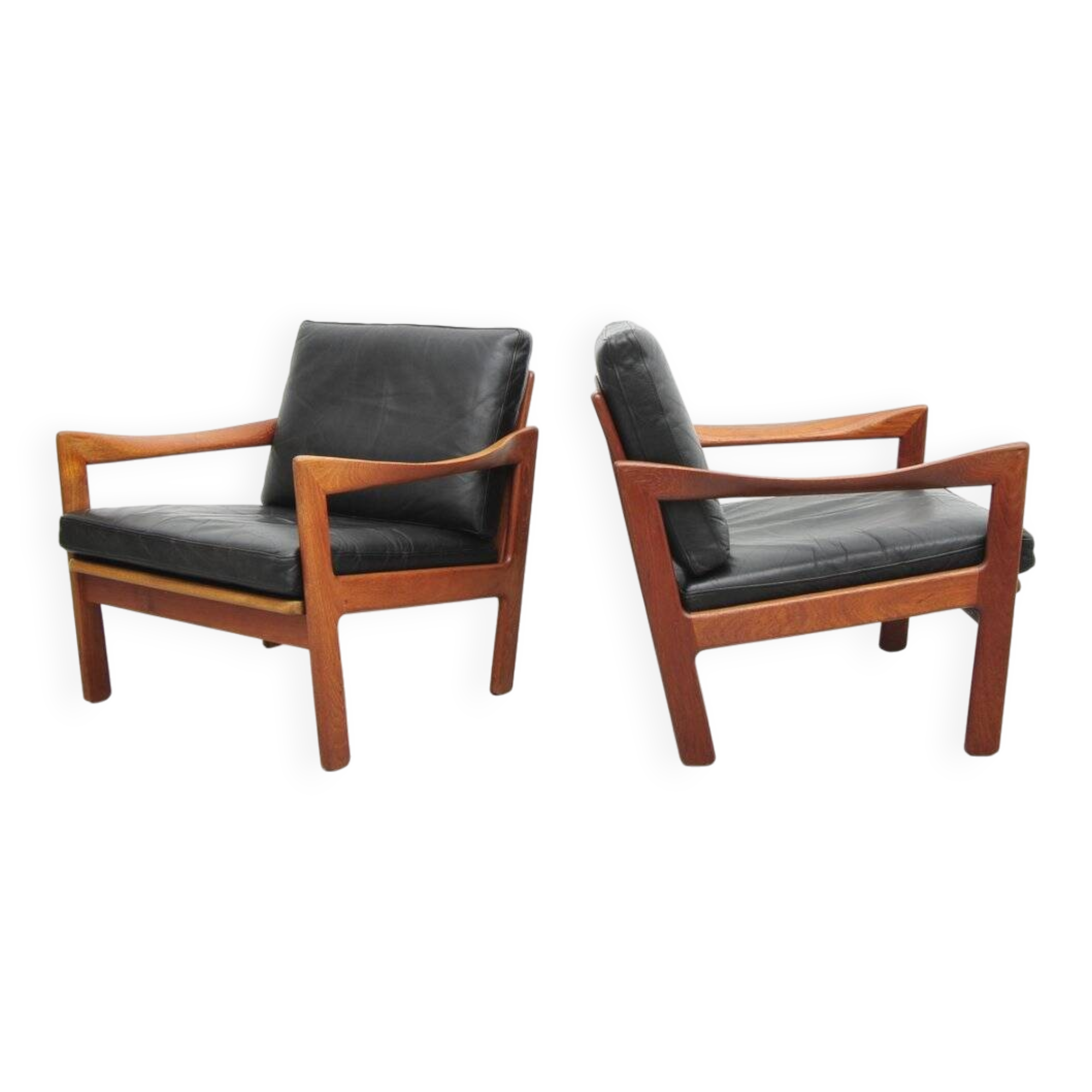 Armchairs by Illum Wikkelsø for Niels Eilersen, 1950s, set of 2