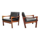 Armchairs by Illum Wikkelsø for Niels Eilersen, 1950s, set of 2