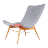 1959 lounge chair Miroslav Navratil Český Nábytek / Czech (designed for Triennale Milano, Italy)