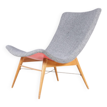 1959 lounge chair Miroslav Navratil Český Nábytek / Czech (designed for Triennale Milano, Italy)