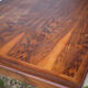 Art-Deco style wooden dining table