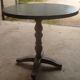 Table ronde en bois