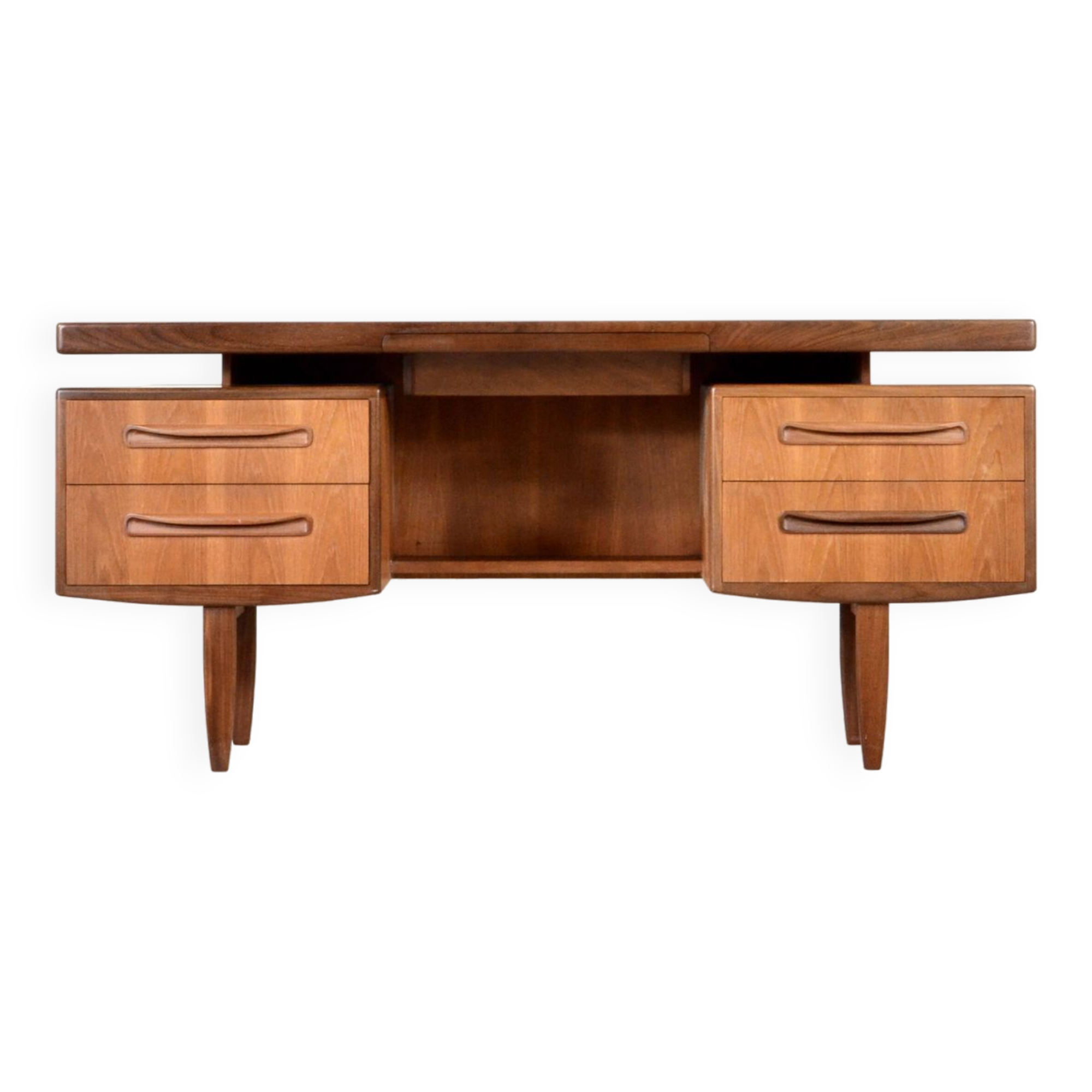Danish style mid-century teak desk Kofod Larsen for G-Plan