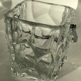 Ice bucket square crystal of Vannes height 14cm