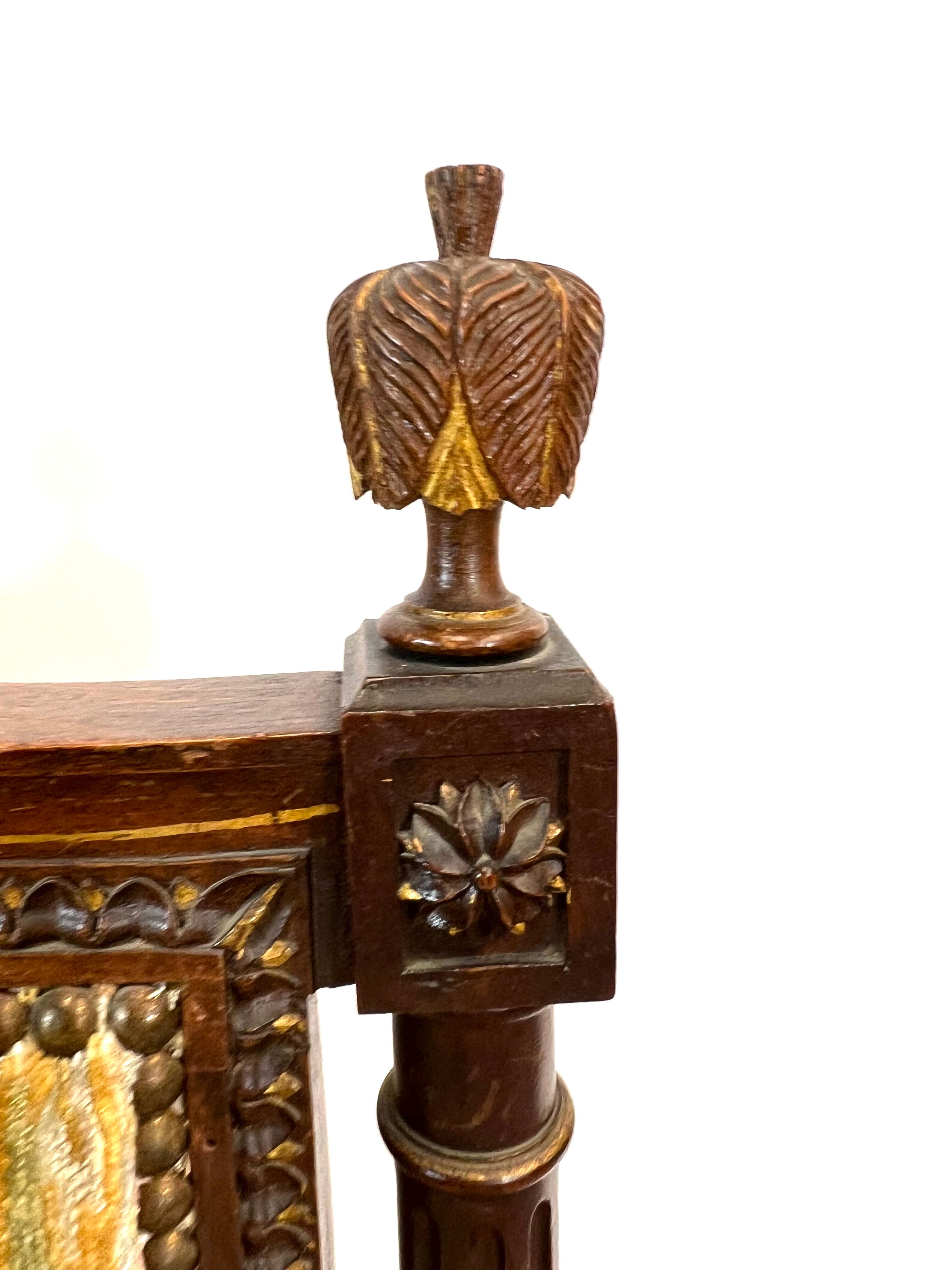 Sofa 2 places Louis XVI style