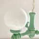 Lustre vintage globes années 80