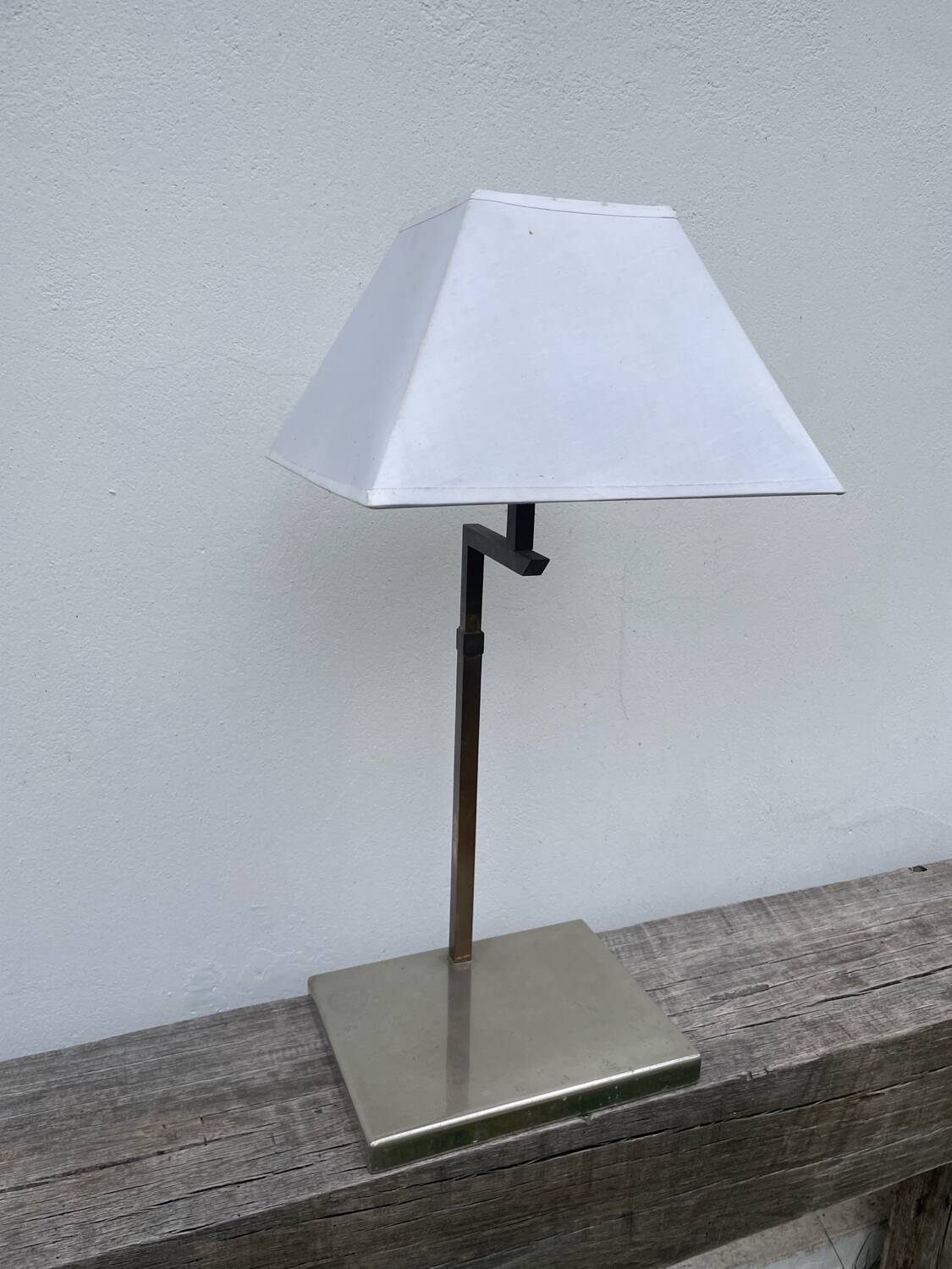 1970 brass lamp Gazel Biarritz
