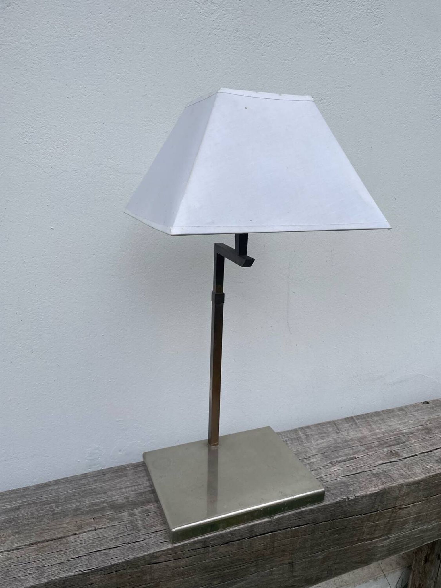 1970 brass lamp Gazel Biarritz
