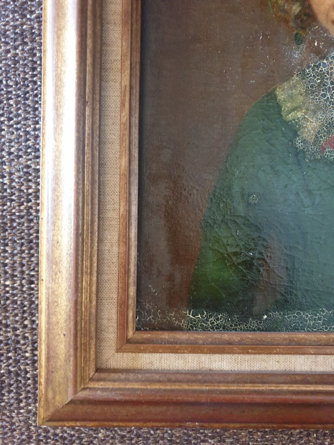 Old portrait of a woman