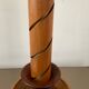Lampe vintage en bois années 60-70