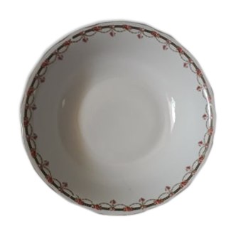 Saladier Porcelaine de luxe de la compagnie nationale