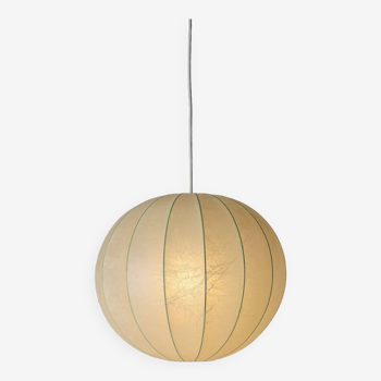 Lampe à suspension vintage cocon par Goldkant Leuchten, 1960