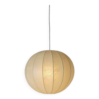 Lampe à suspension vintage cocon par Goldkant Leuchten, 1960