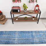 2x6 soft blue vintage runner rug, 53x198cm