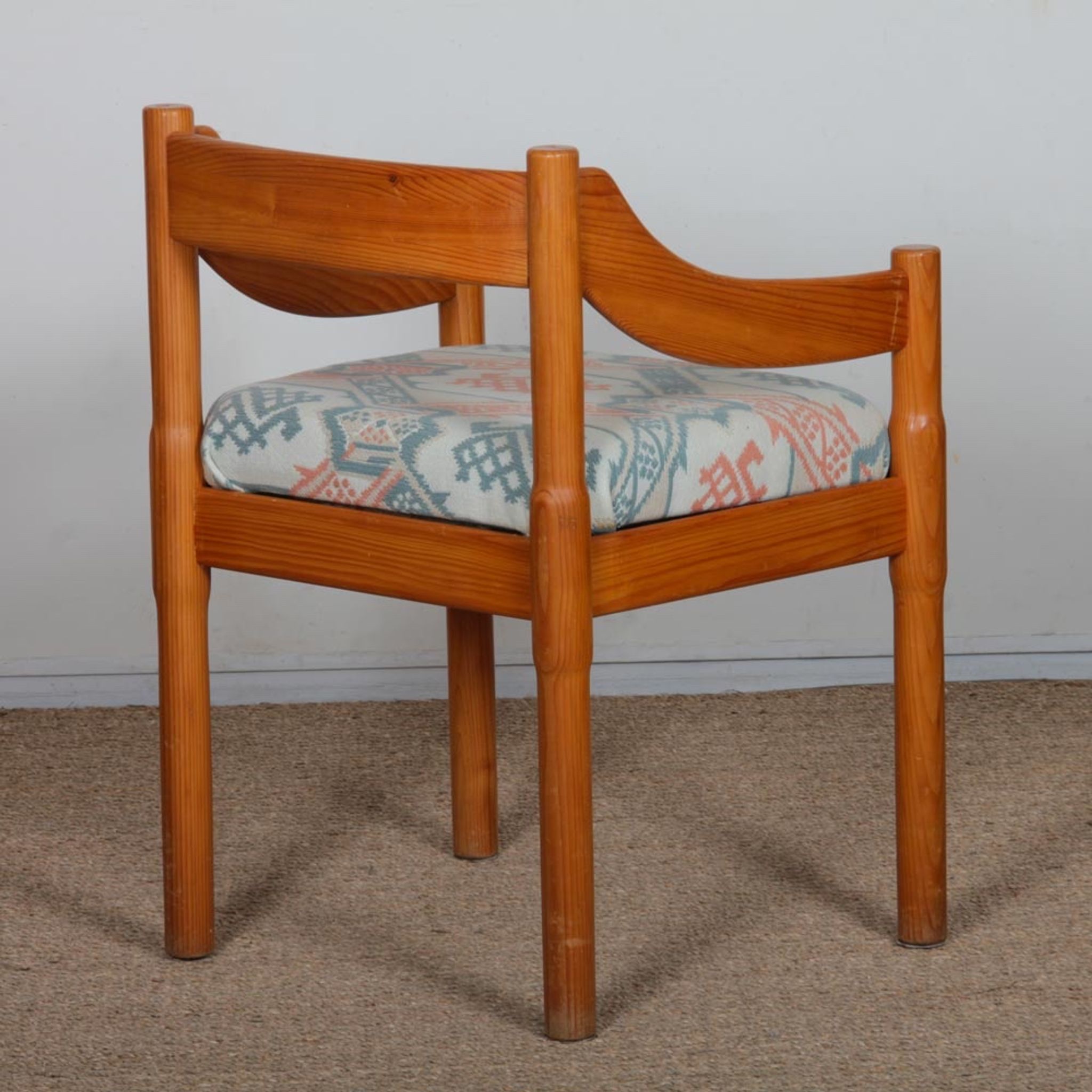 Pair of Carimate armchairs by Vico Magistretti for Cassina, 1960