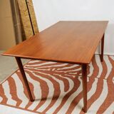 Vintage Danish teak table mid century modern design