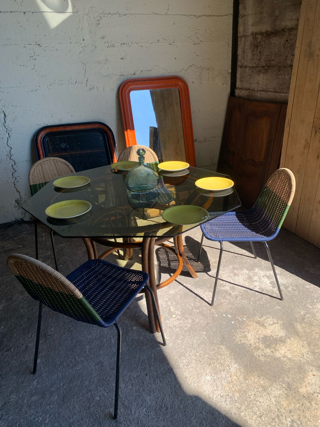 Set de 6 assiettes plates Salins