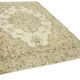 Handwoven distressed anatolian beige rug 200 cm x 320 cm