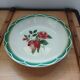 Round dish Digoin and Sarreguemines model "Mireille"