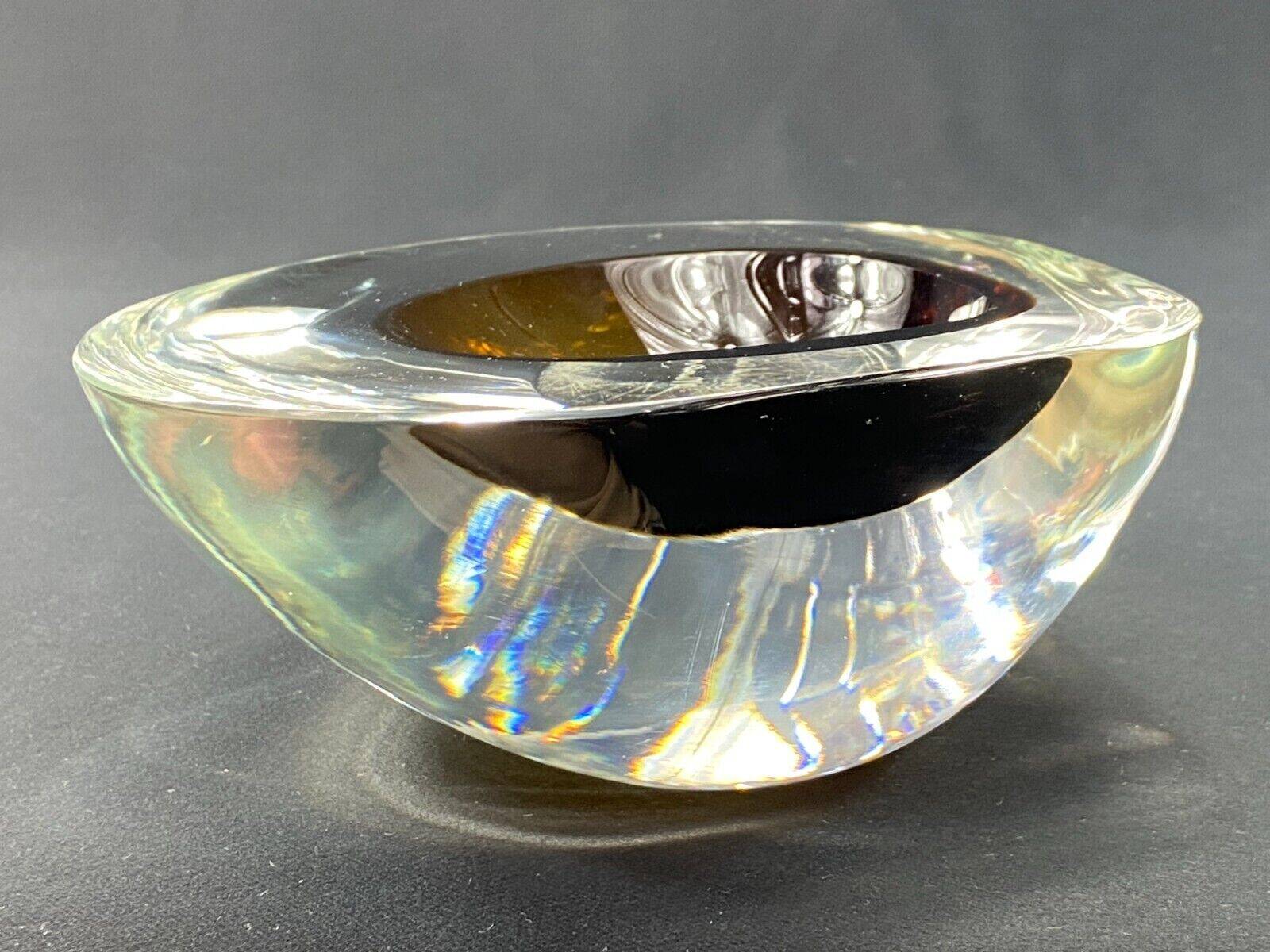 Glass bowl, Antonio da Ros for Cenedese, circa 1965-1975 Murano Venice