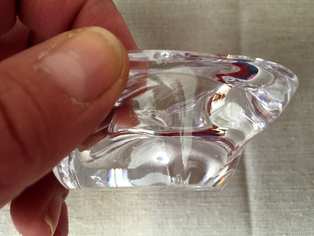 DUO OF CRYSTAL SALTERS SMALL SILVER METAL SPOONS