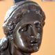 Bronze sculpture - Bust of a woman in the antique style - Collas reduction