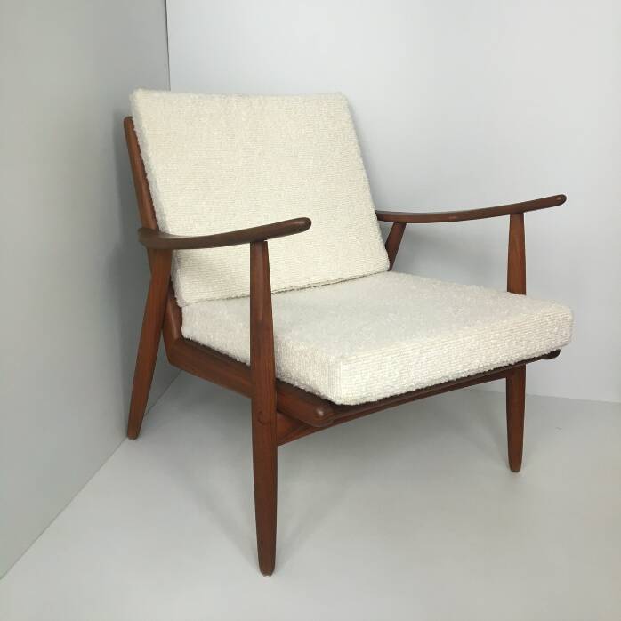 Scandinavian teak armchair