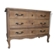 Chest of drawers Louis XV style raw wood