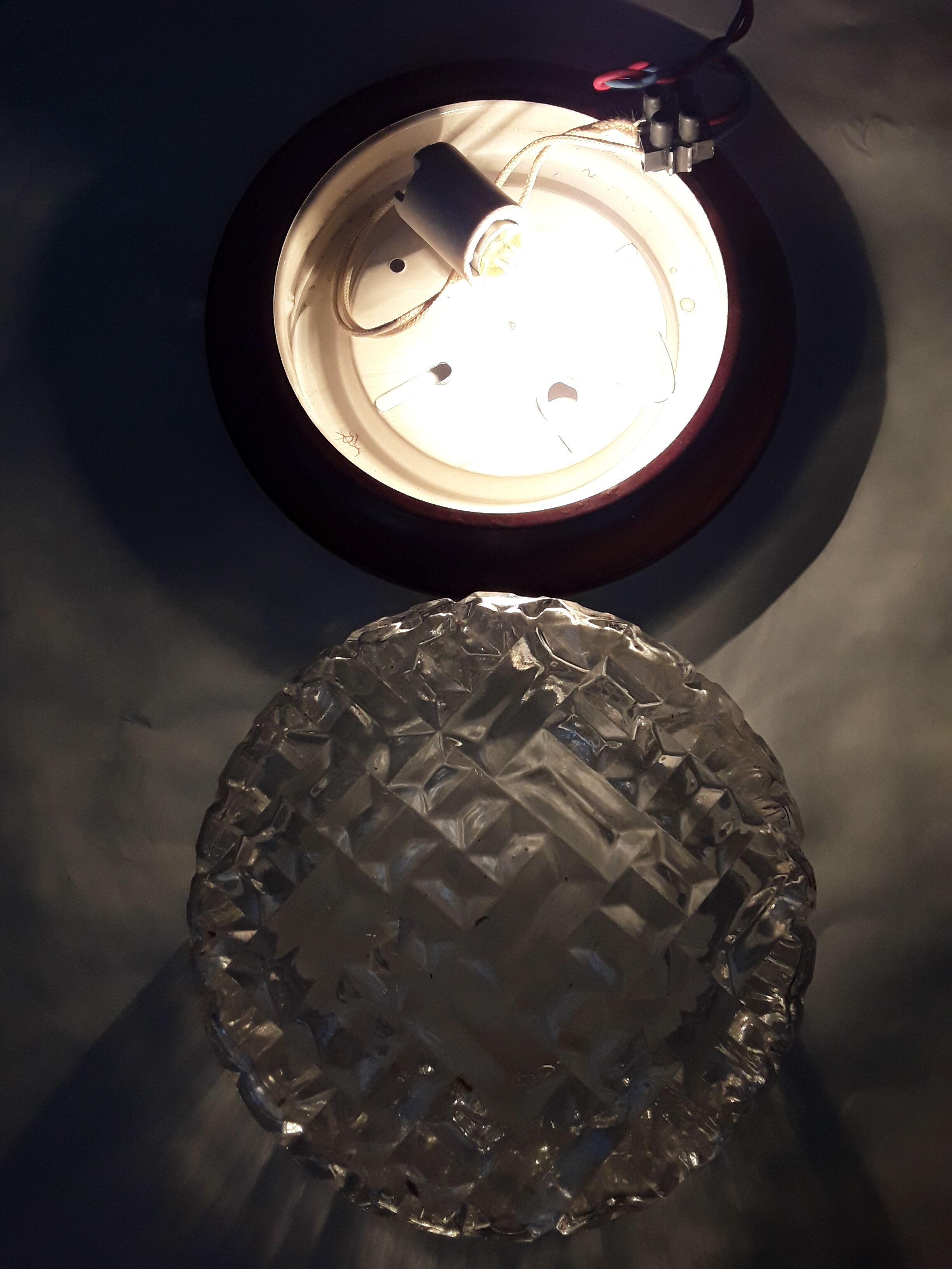 Glass ceiling, metal entourage