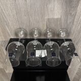 Lot of 4 Crystal Wine Glasses from Sèvres, France